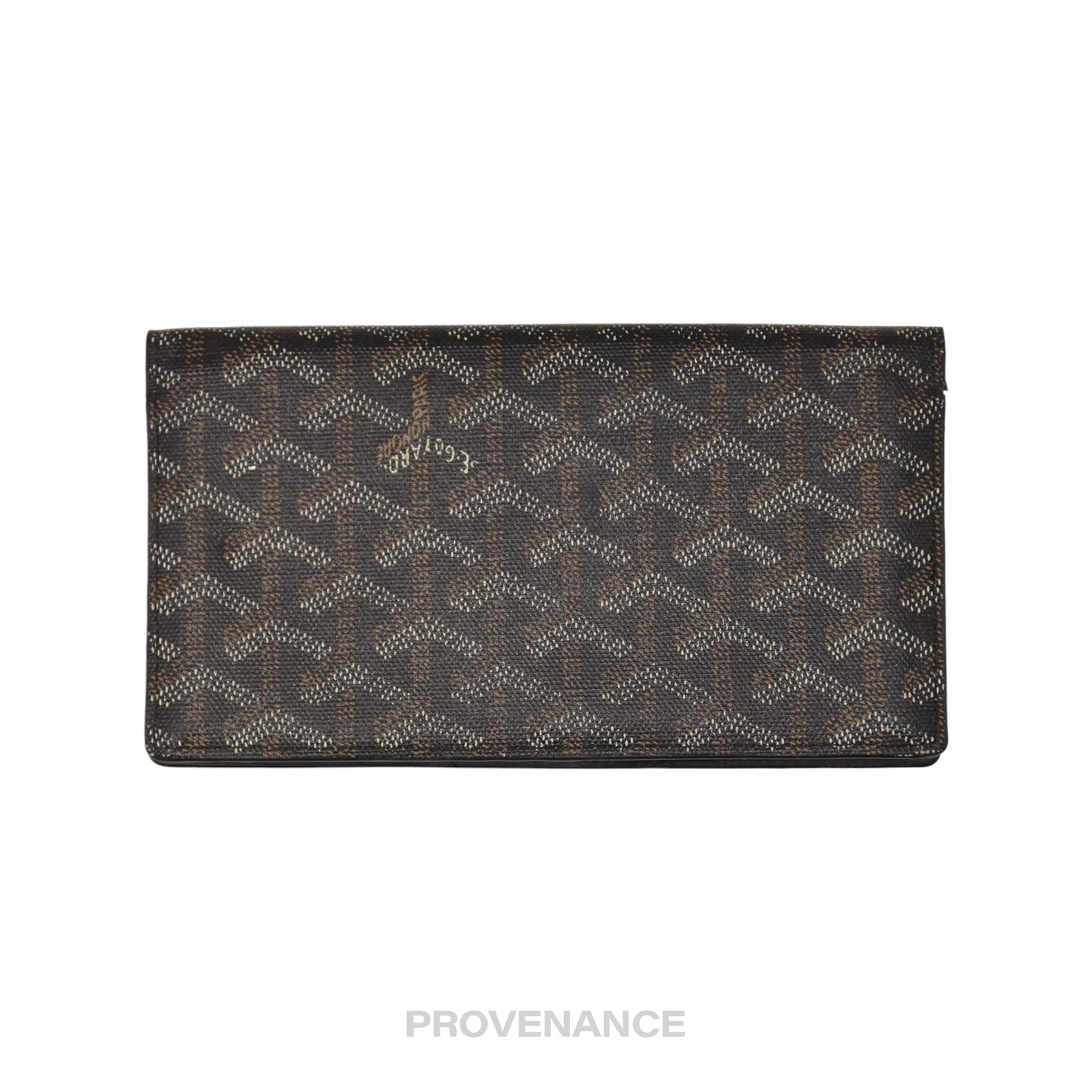 Goyard Goyard Richelieu Long Wallet - Black Goyardine