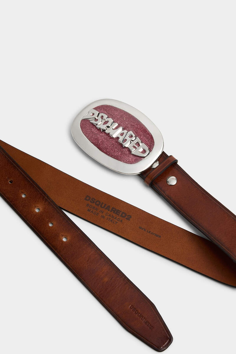DSQUARED2 PLAQUE BELT 3