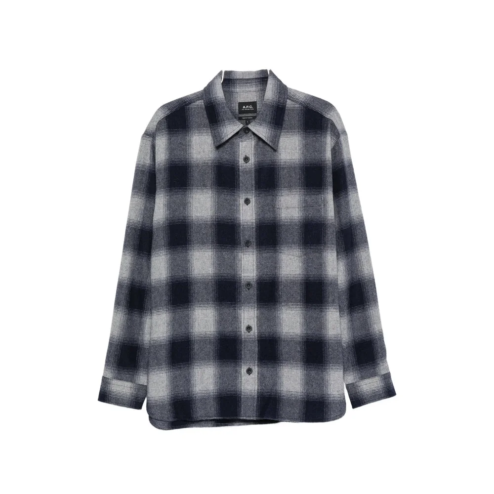 A.P.C. Grey Shirts Men - 1