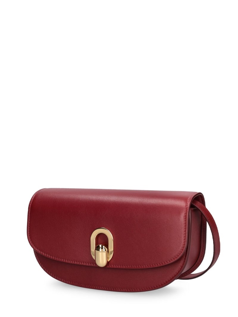 The Tondo Crescent leather shoulder bag - 3