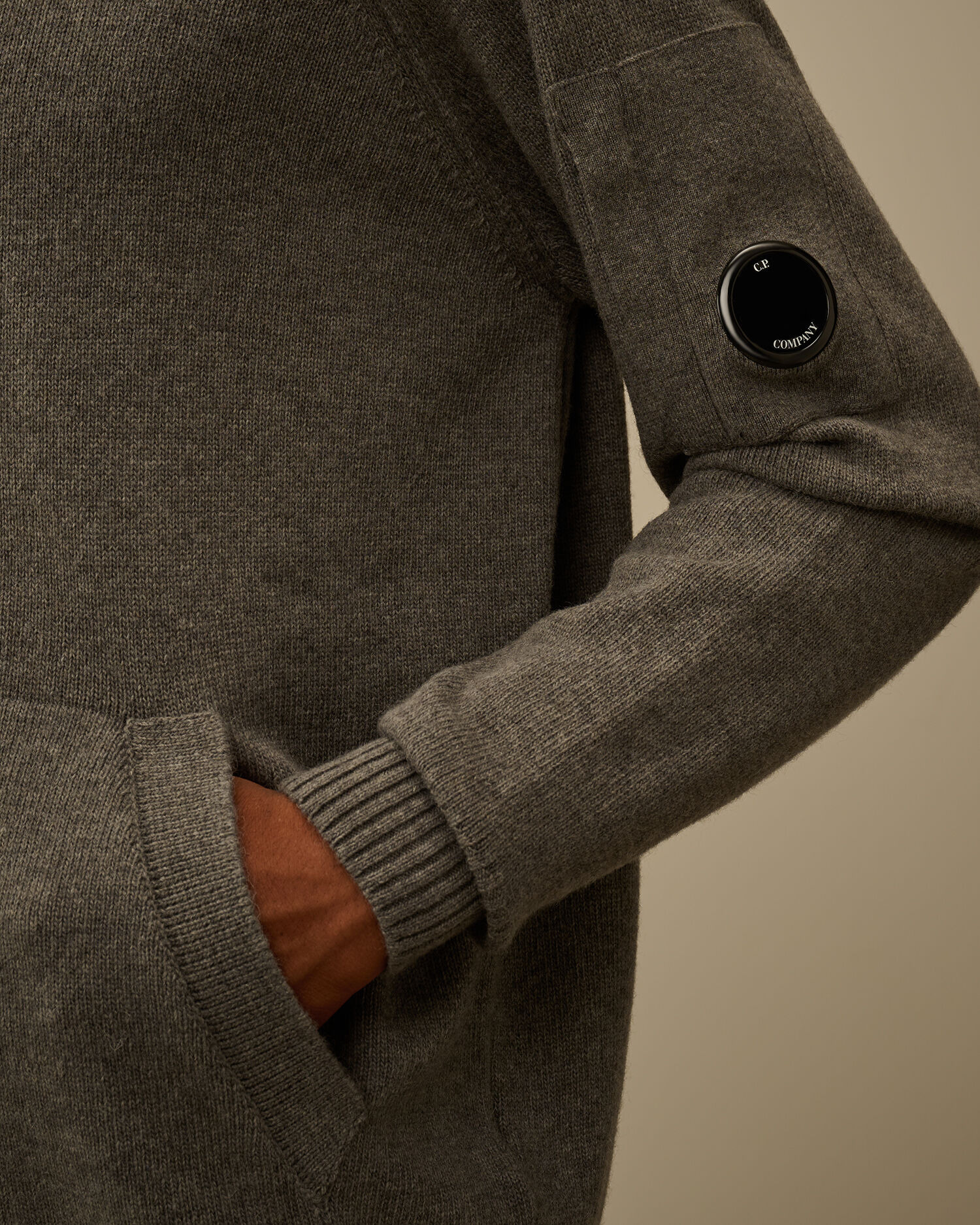 Lambswool GRS Full Zip Sweater - 5