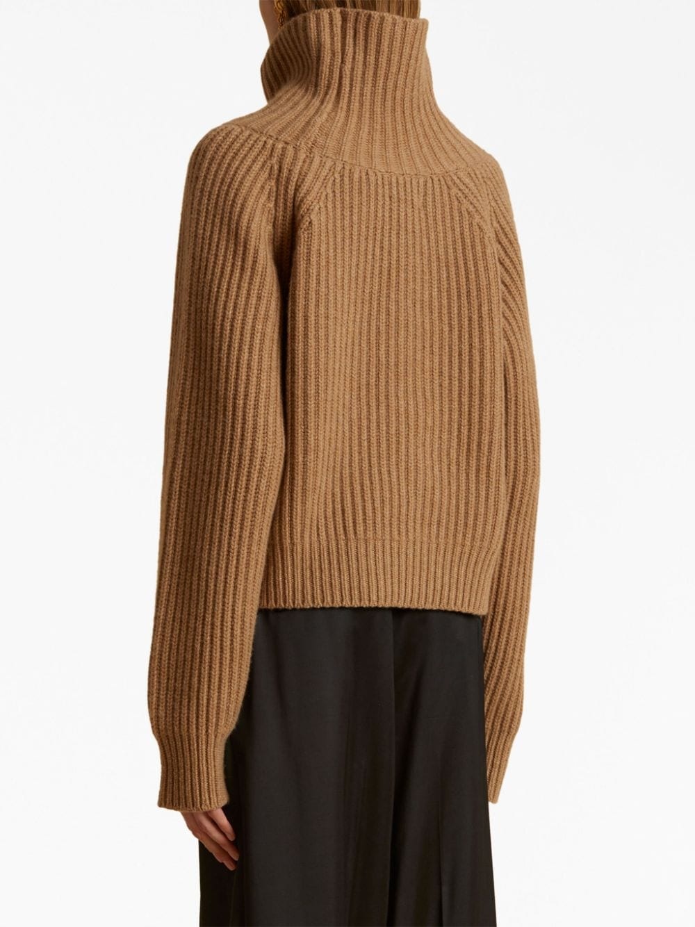 Lanzino funnel-neck cashmere jumper - 4