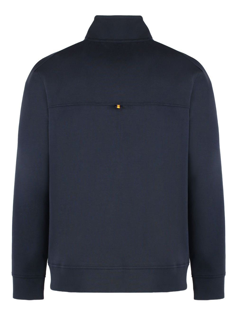 full-zip logo-patch sweatshirt - 2