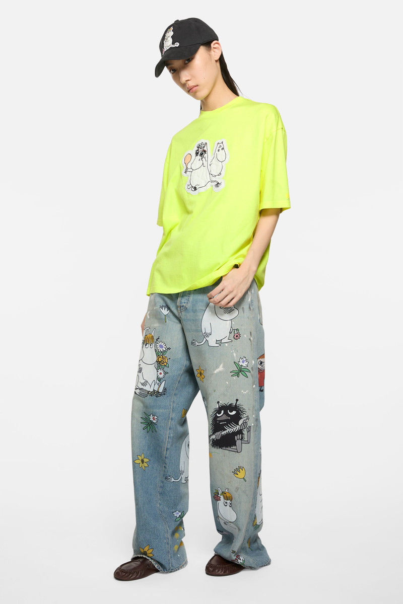 Acne Studios T-shirt Acne Studios x Moomin - Bright Yellow outlook