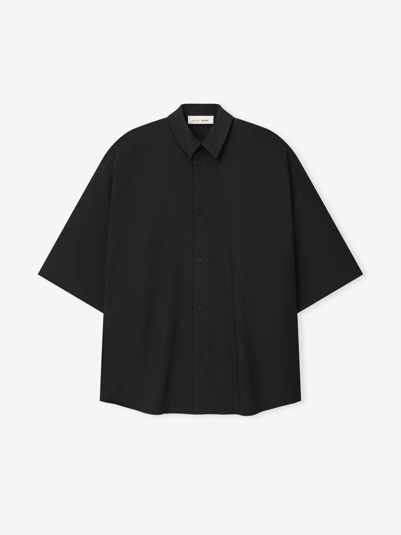 Silk Blend 3/4 Sleeve Button Up Shirt 2
