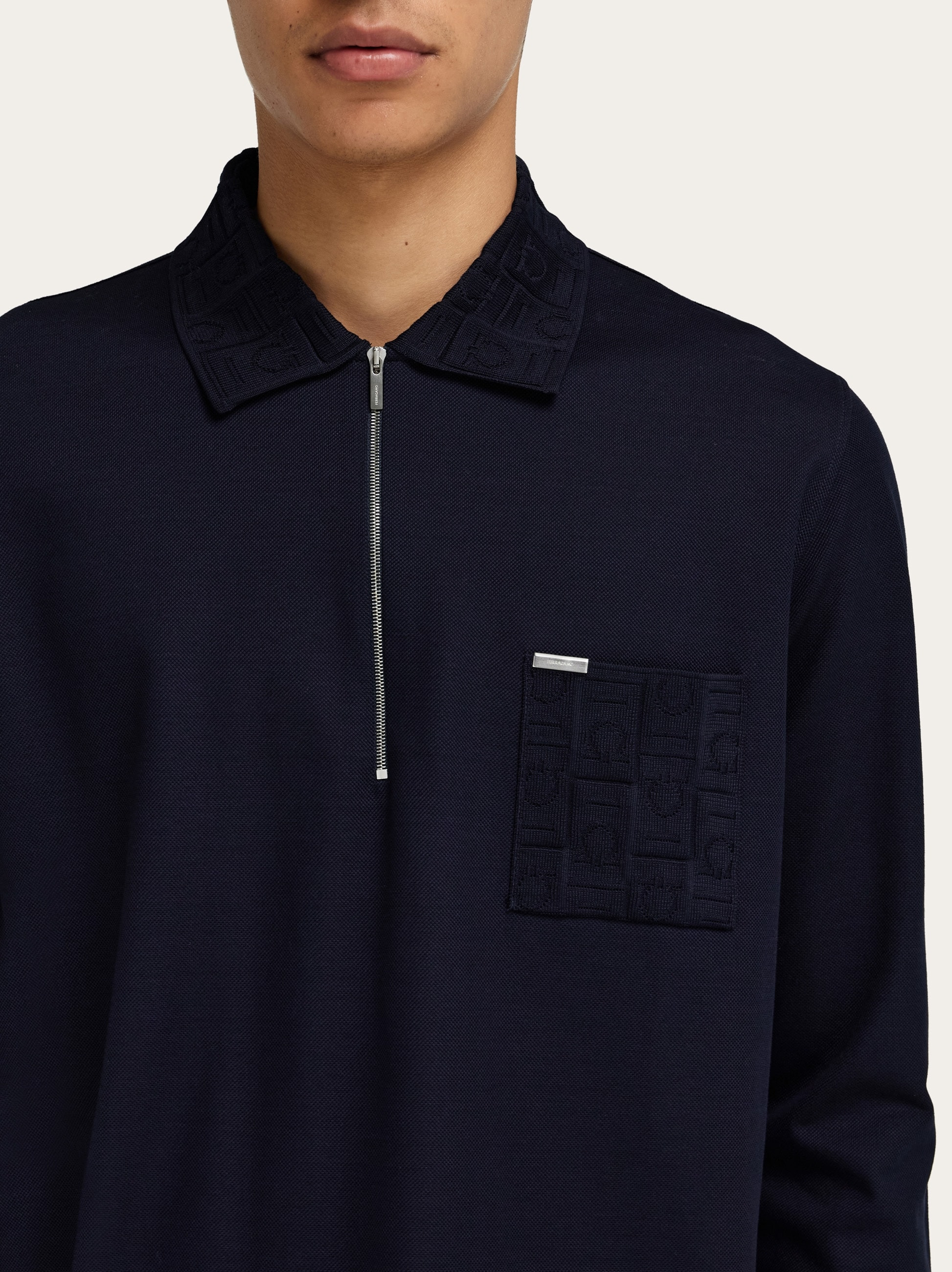 Long sleeved polo shirt - 4