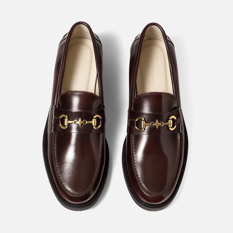 Wilde Buffed Red Plus Bit Loafer - Men's 1