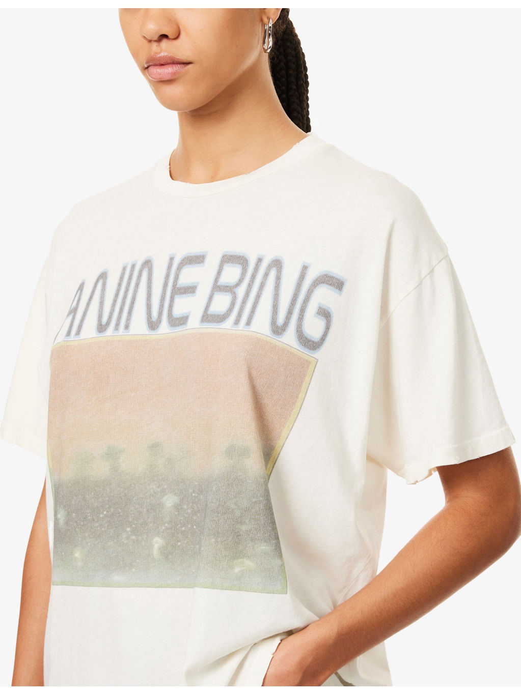 Cade Mushrooms Graphic-print Cotton T-Shirt - 5