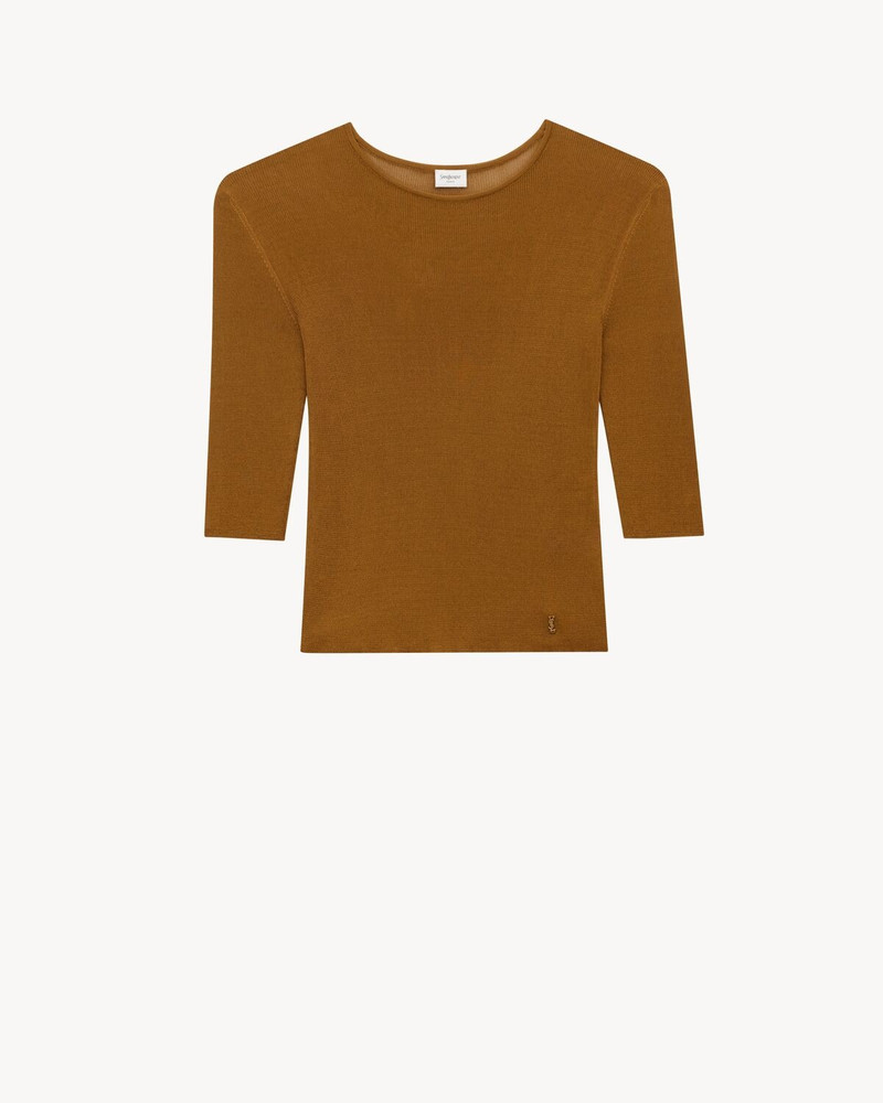 CASSANDRE TOP IN KNIT - 1