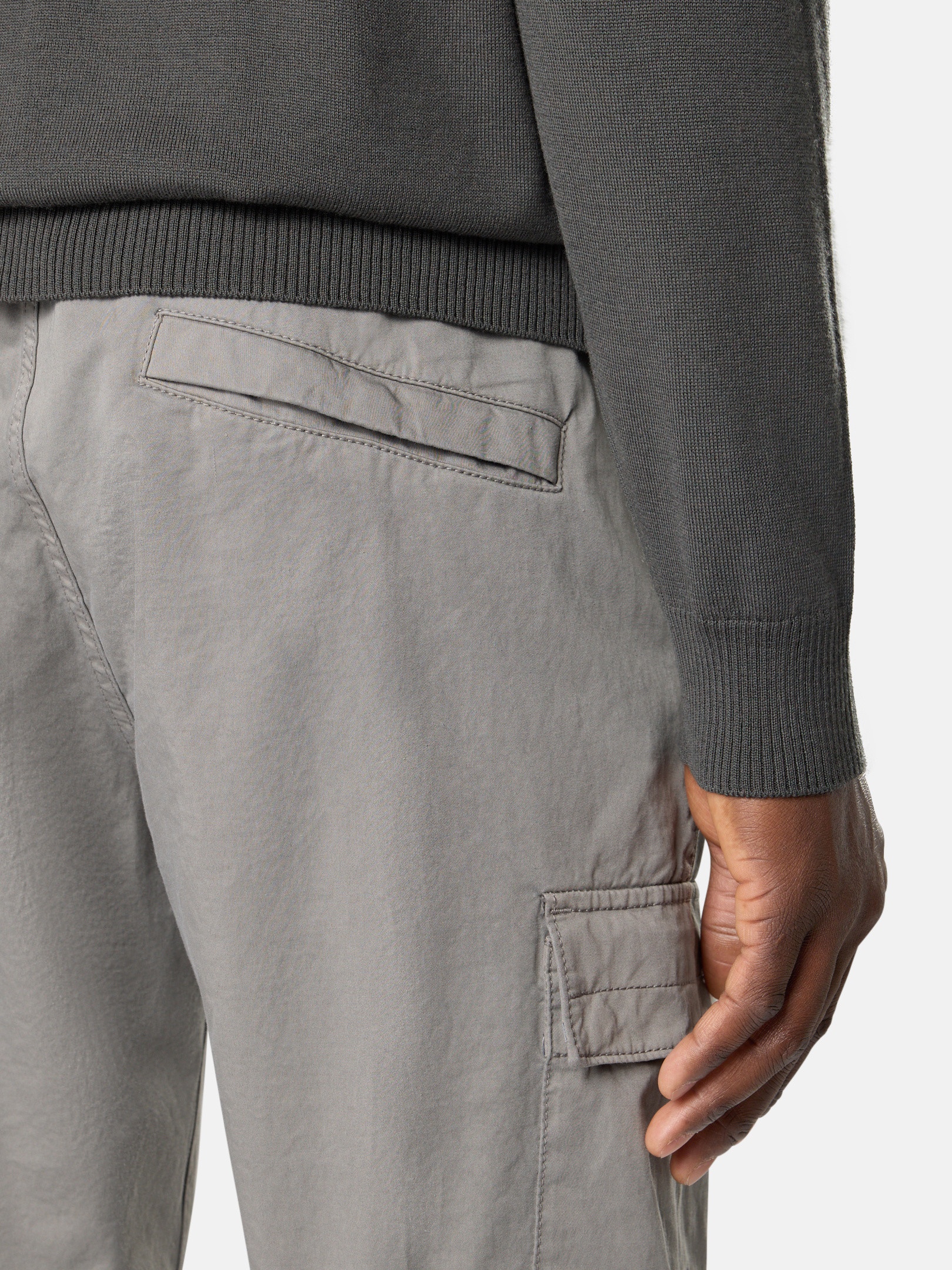 3100033 SATIN IN 93% ORGANIC COTTON / 5% WOOL / 2% ELASTANE - 4