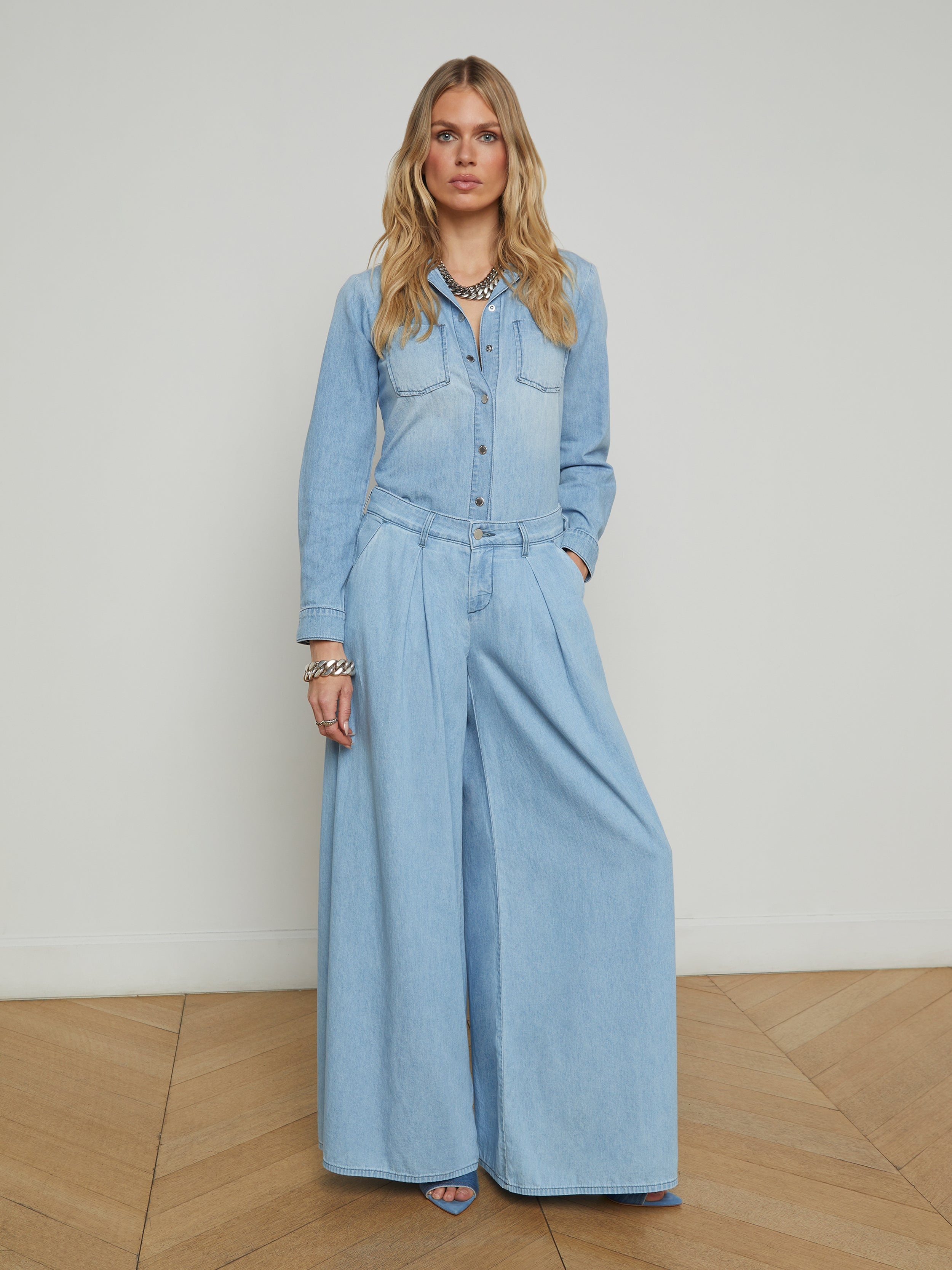 Hayes Low-Rise Palazzo Jean - 2