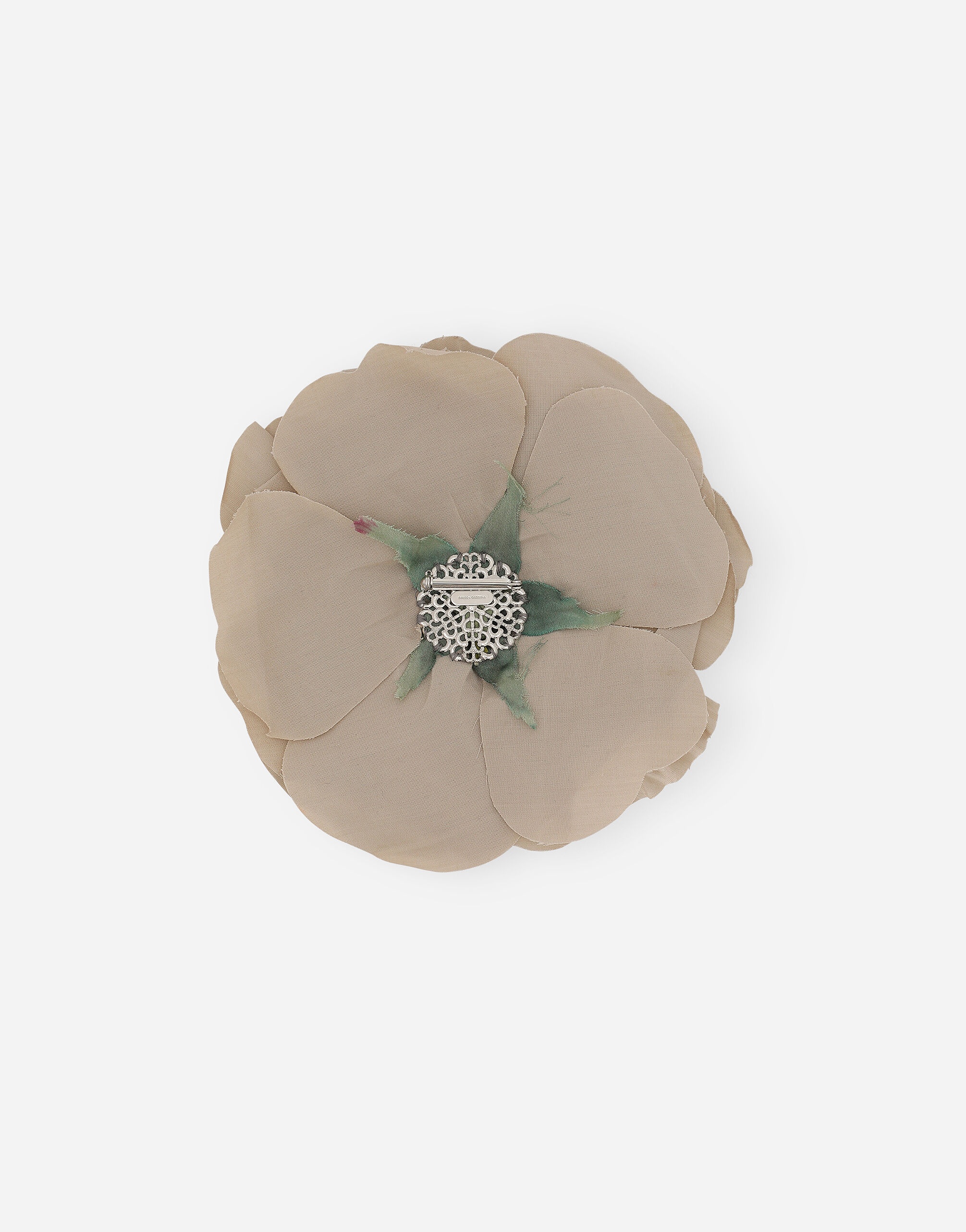 Floral poplin brooch - 3
