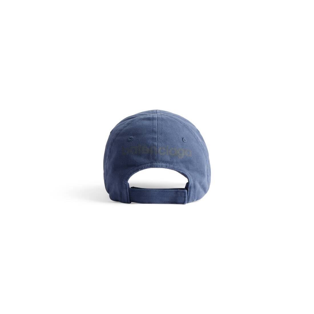 3b Stencil Cap in Blue - 3