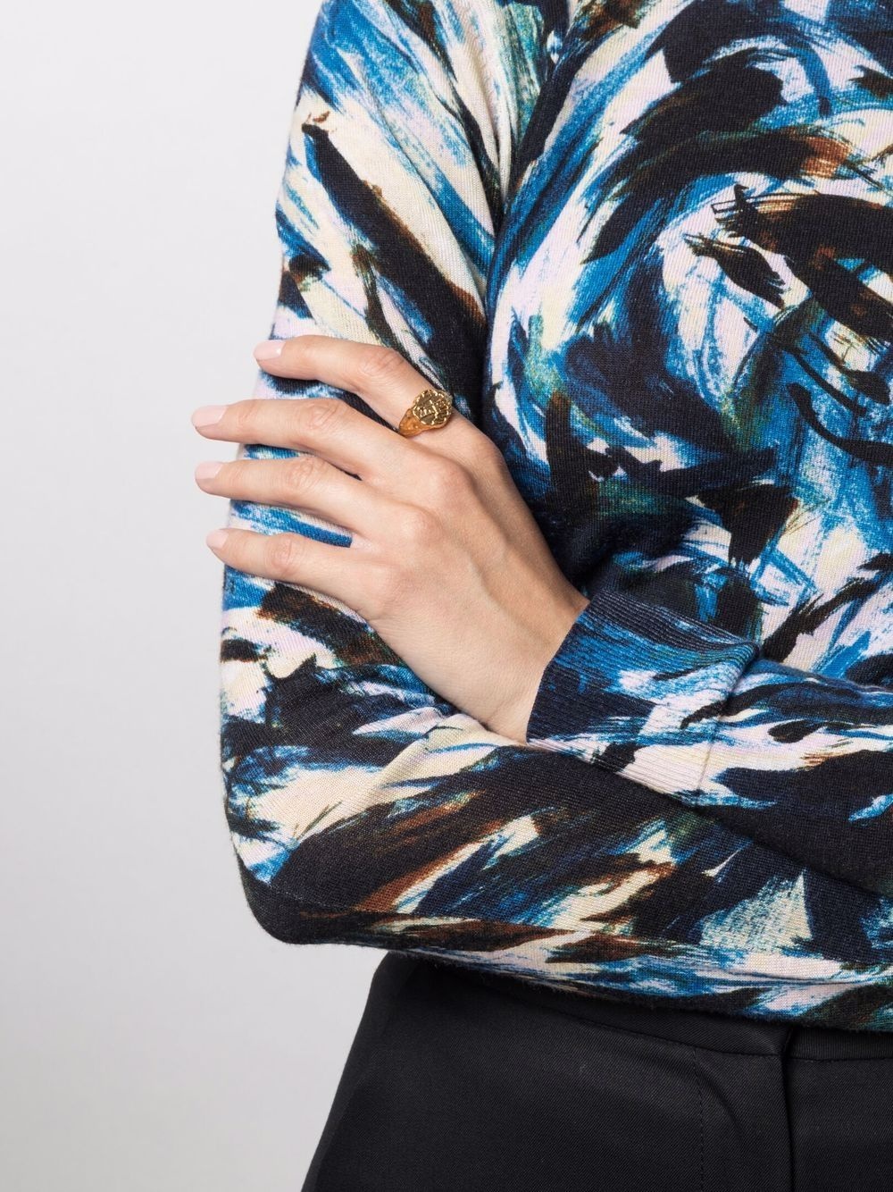 Libra signet ring - 2