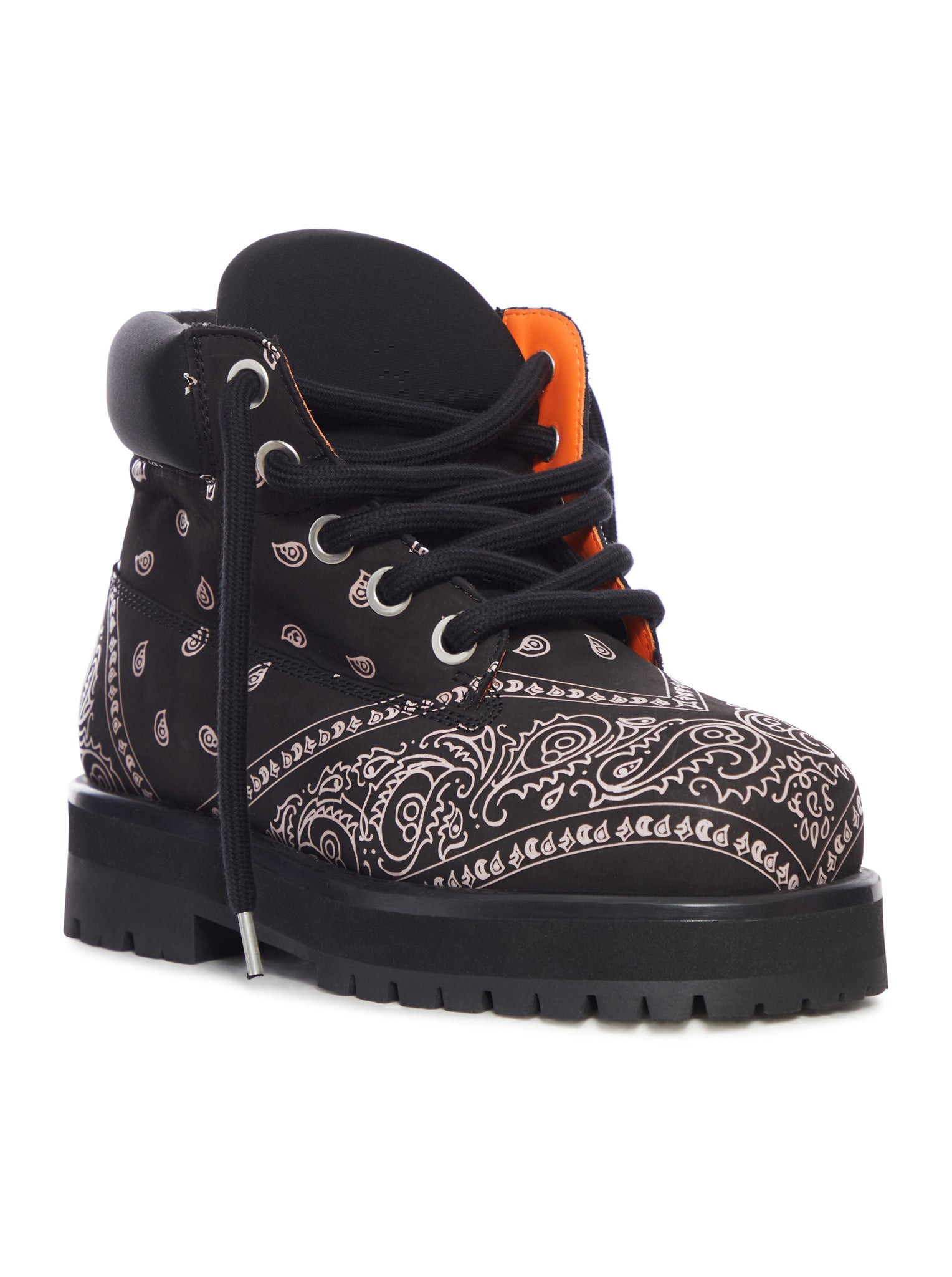 STRADA LOW BANDANA LEATHER SNEAKER - 2
