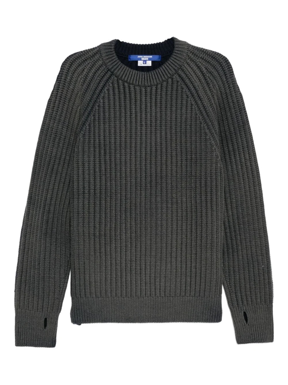 ribbed-knit jumper - 1