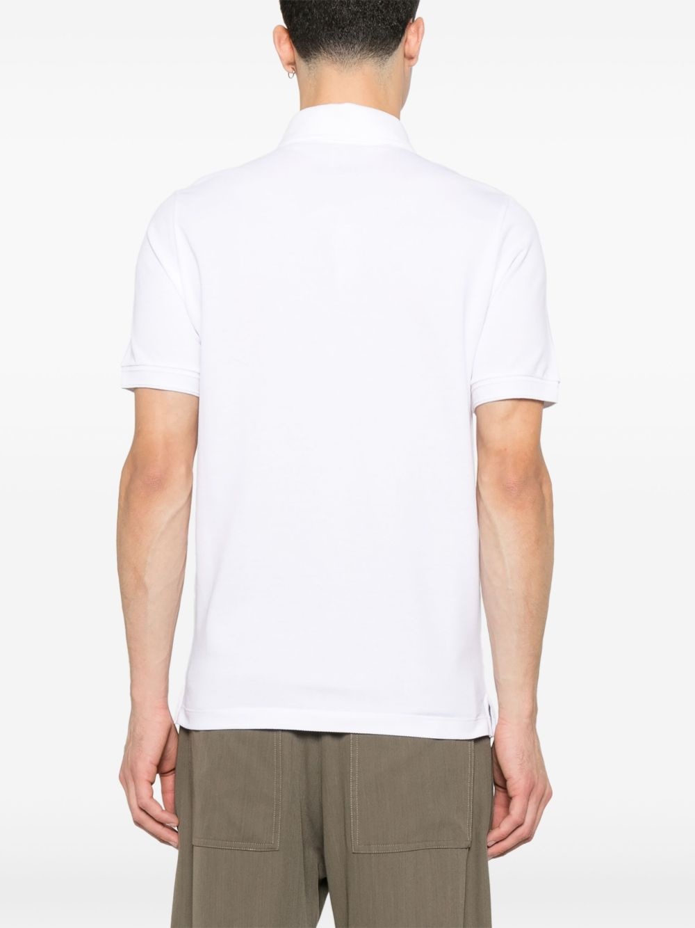 cotton polo shirt - 3