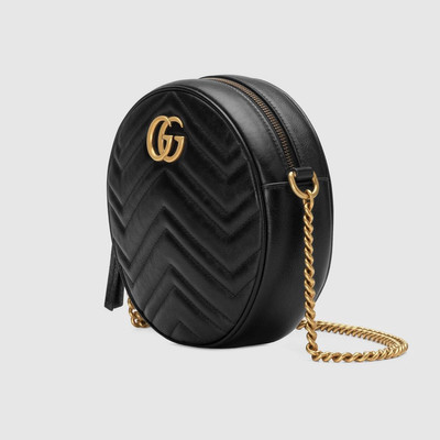 GUCCI GG Marmont mini round shoulder bag outlook