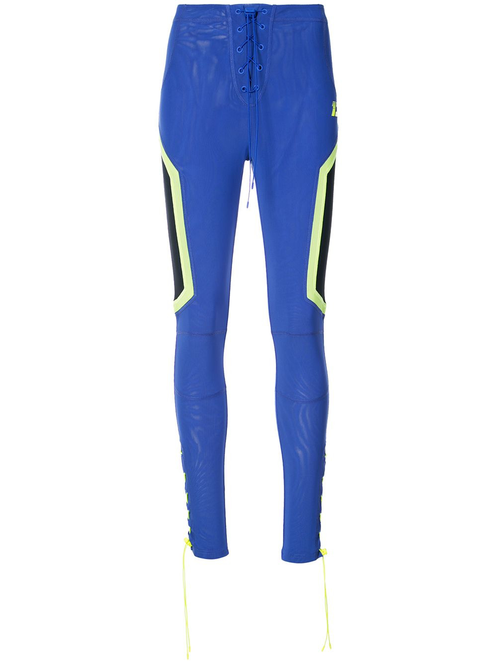 mesh track pants - 1