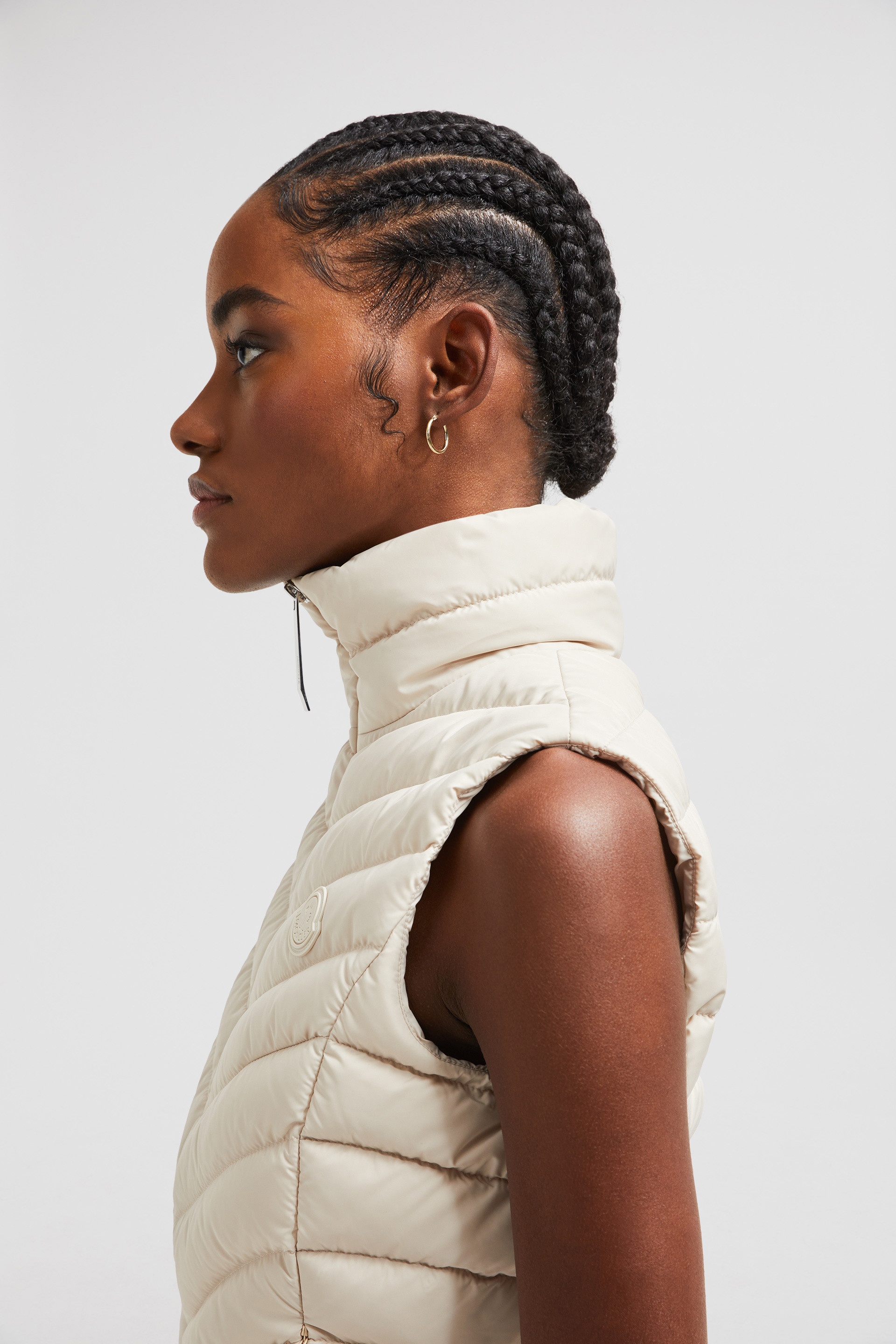 Granes Diagonal-Quilted Down Vest - 7