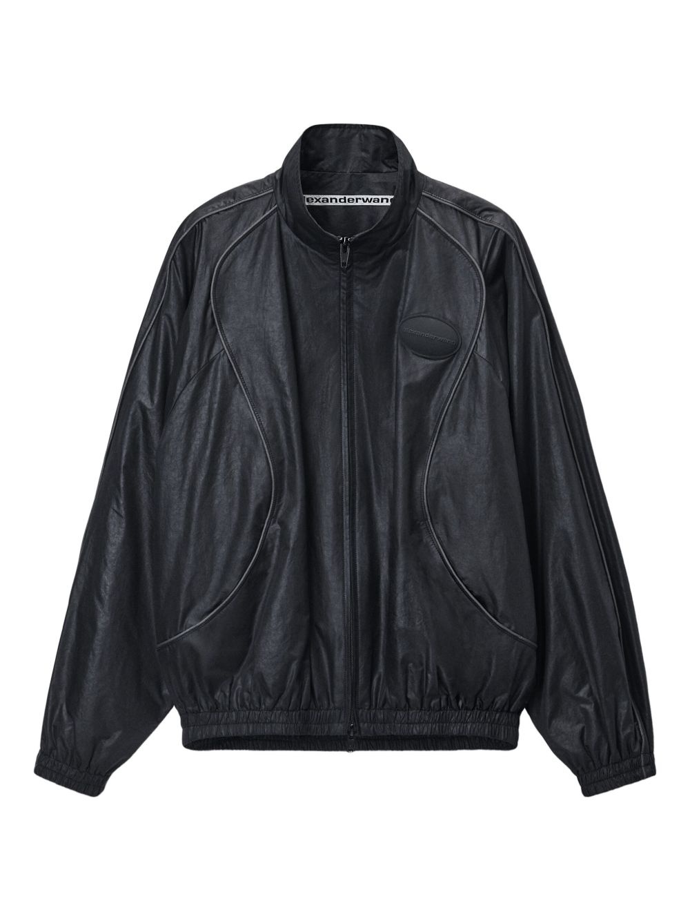 piped-trim track jacket - 5
