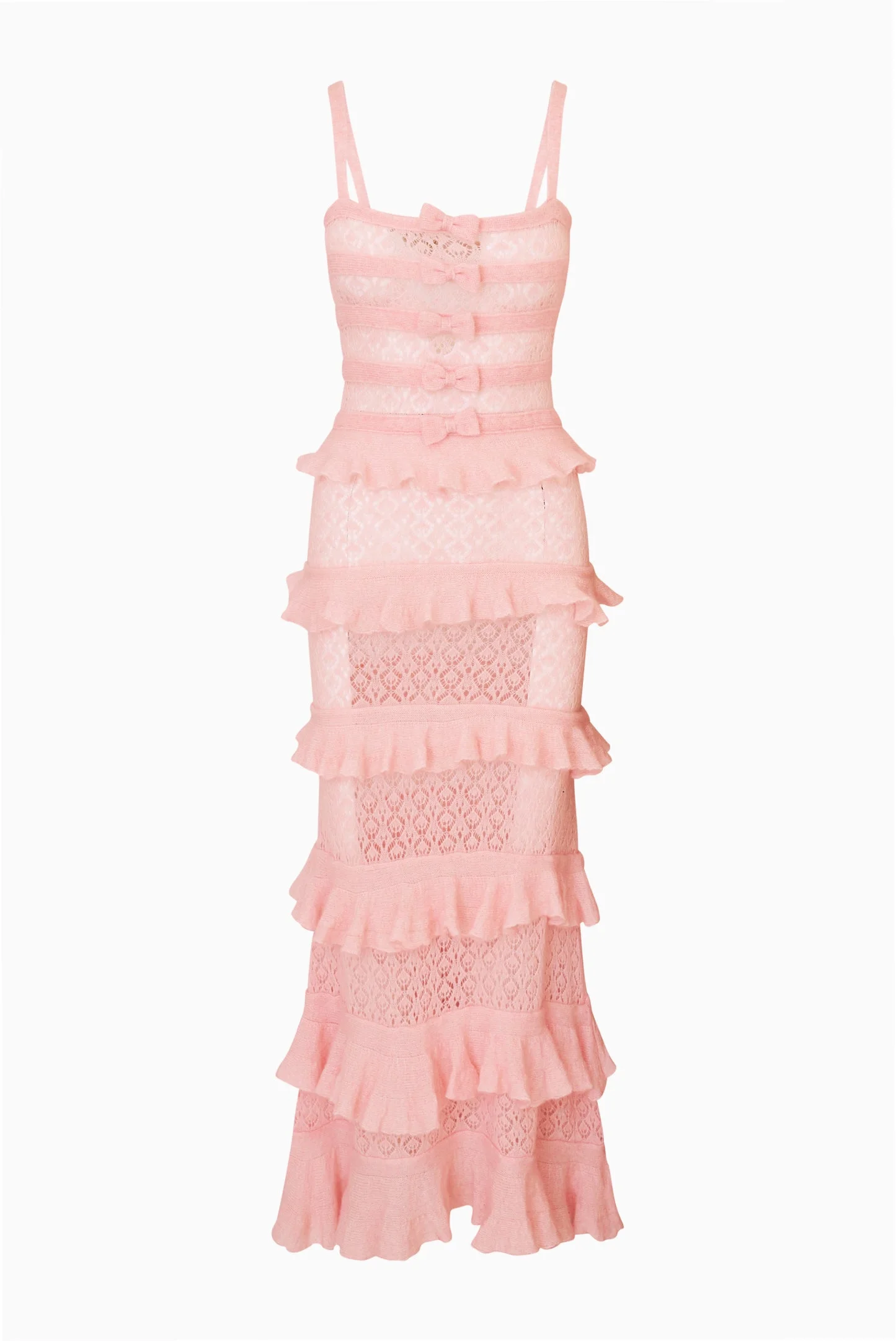 Hannelore Knit Ruffle Tier Dress - 1