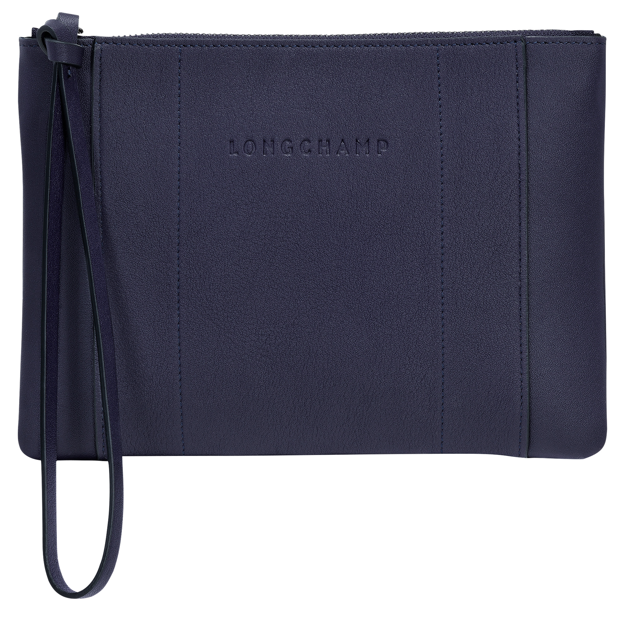 Longchamp 3D Pouch Bilberry - Leather - 1