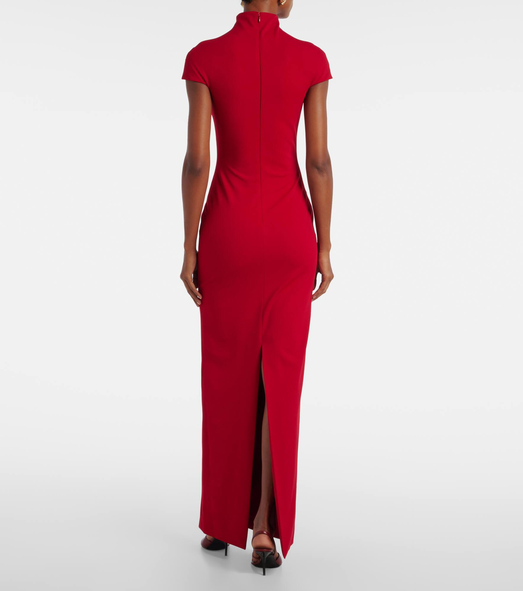 Lang crêpe maxi dress - 3
