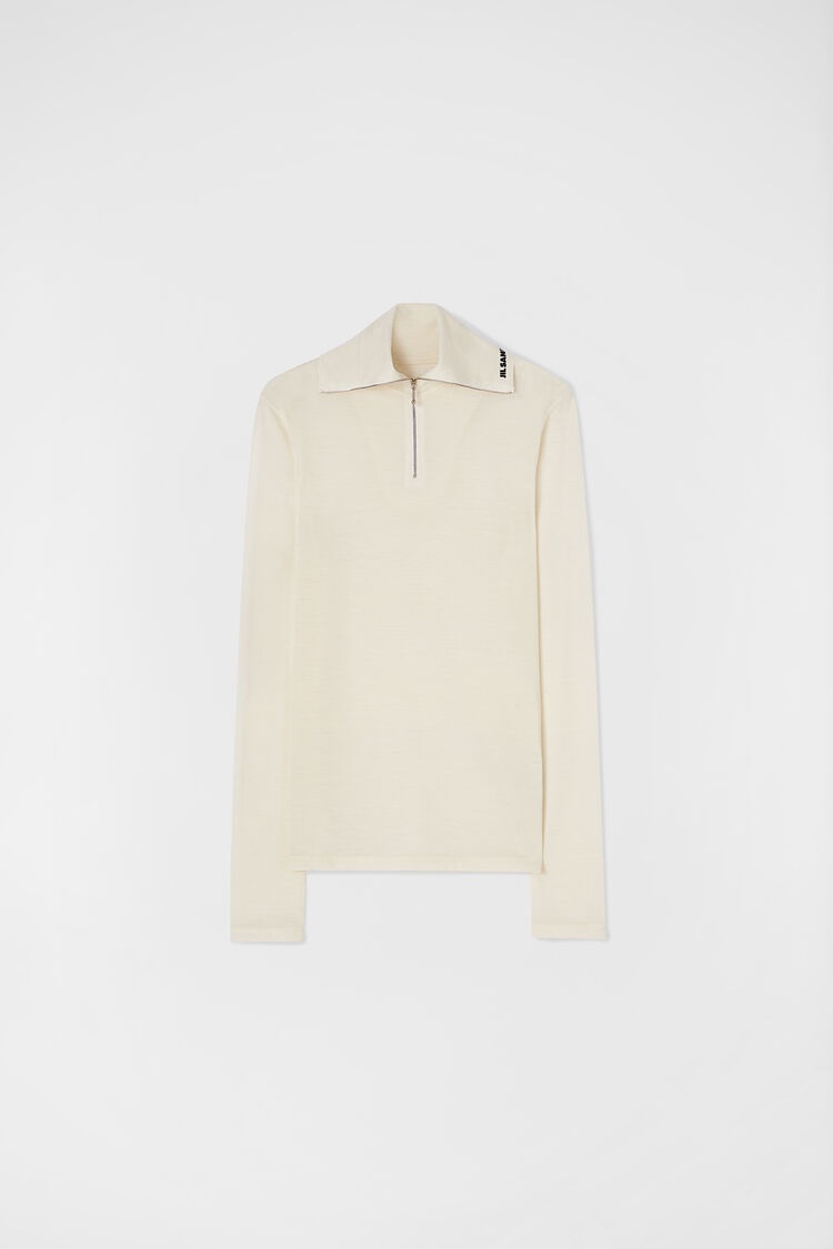 Zip-Up T-Shirt - 1