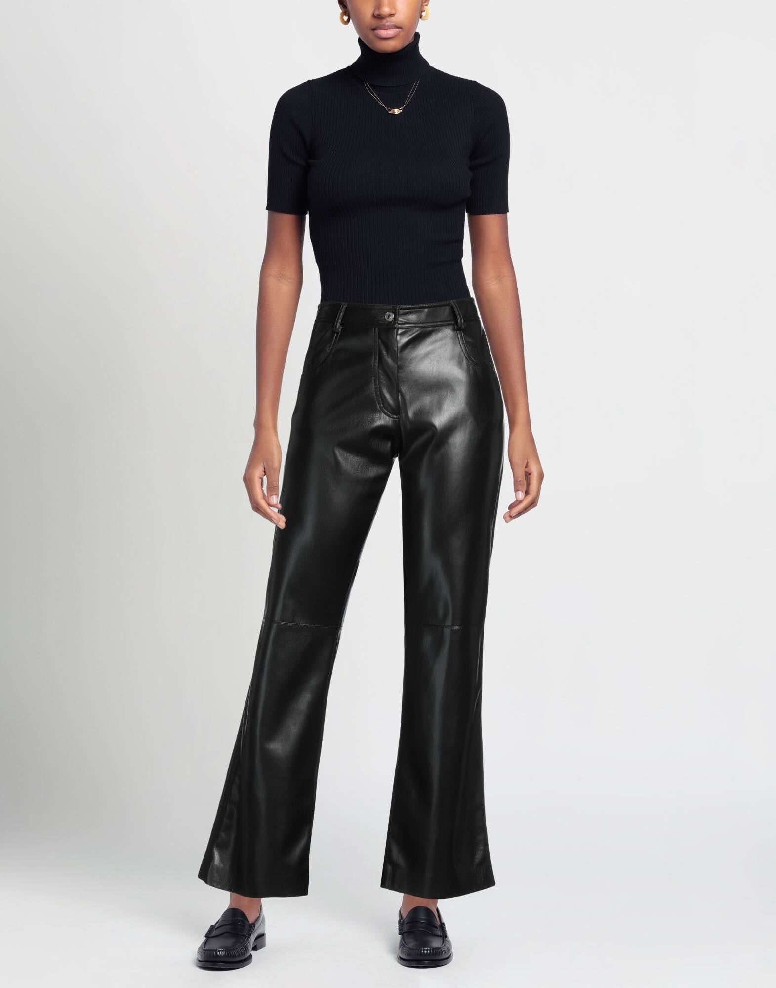Black Women's Casual Pants - 2