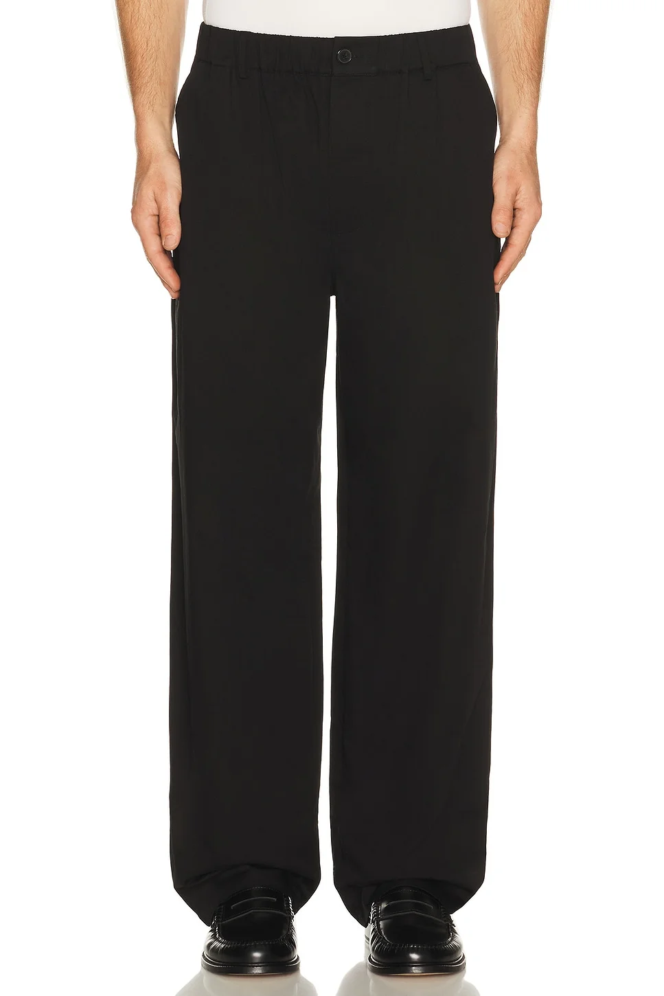 Relaxed Cotton Trousers - 1