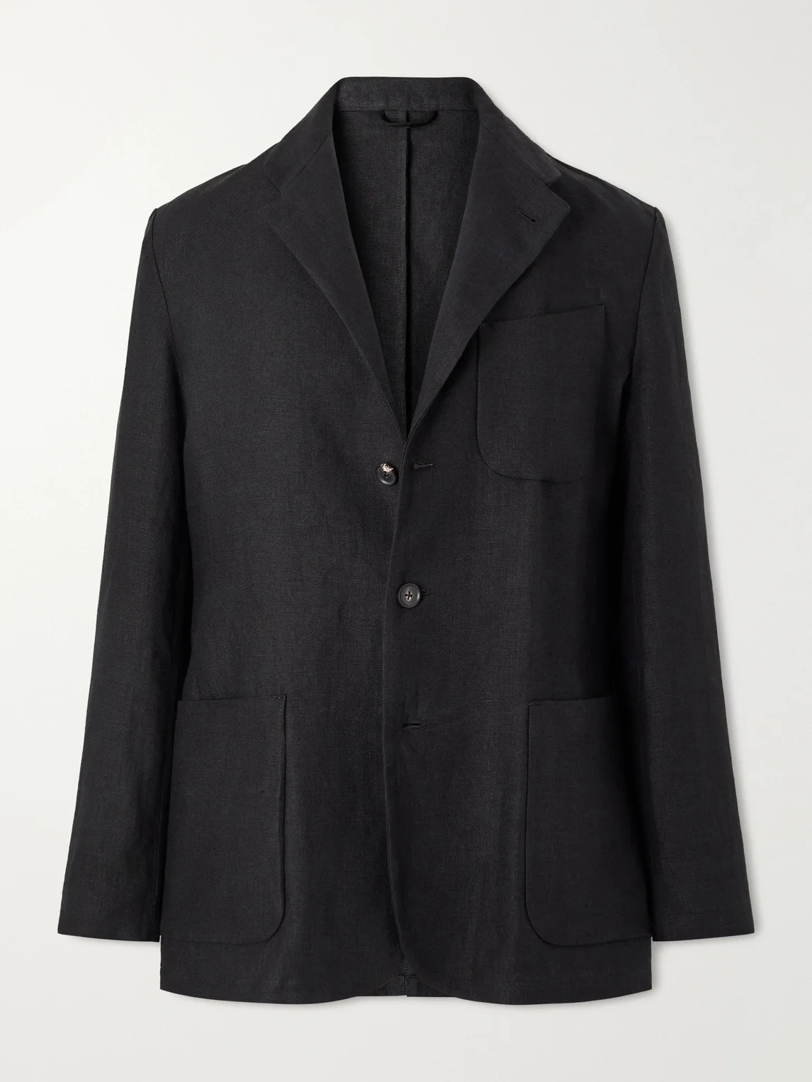 Nehru Linen Jacket - 1