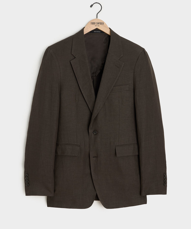 Italian Linen Sutton Jacket 1