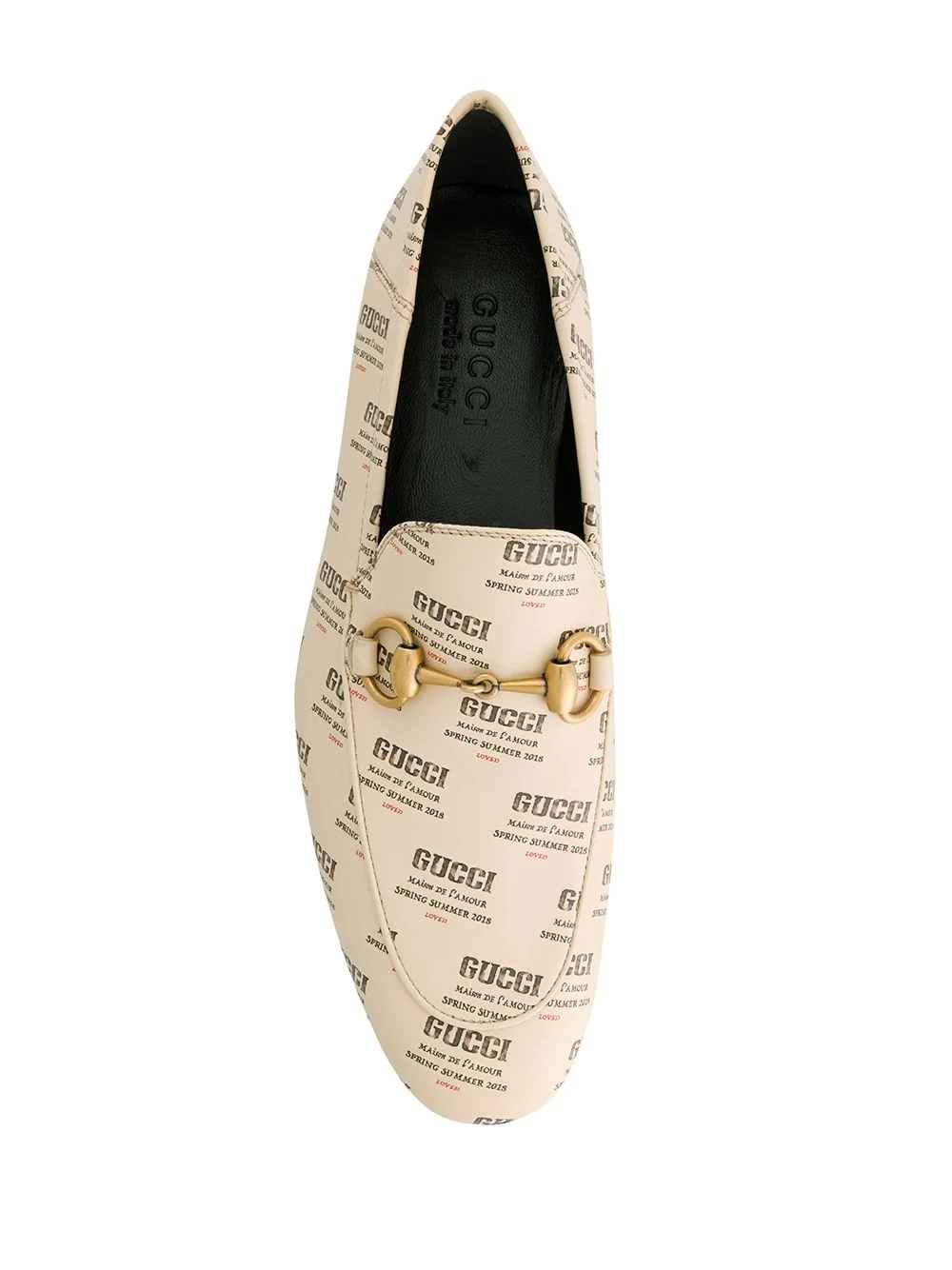 Stamp loafers - 4