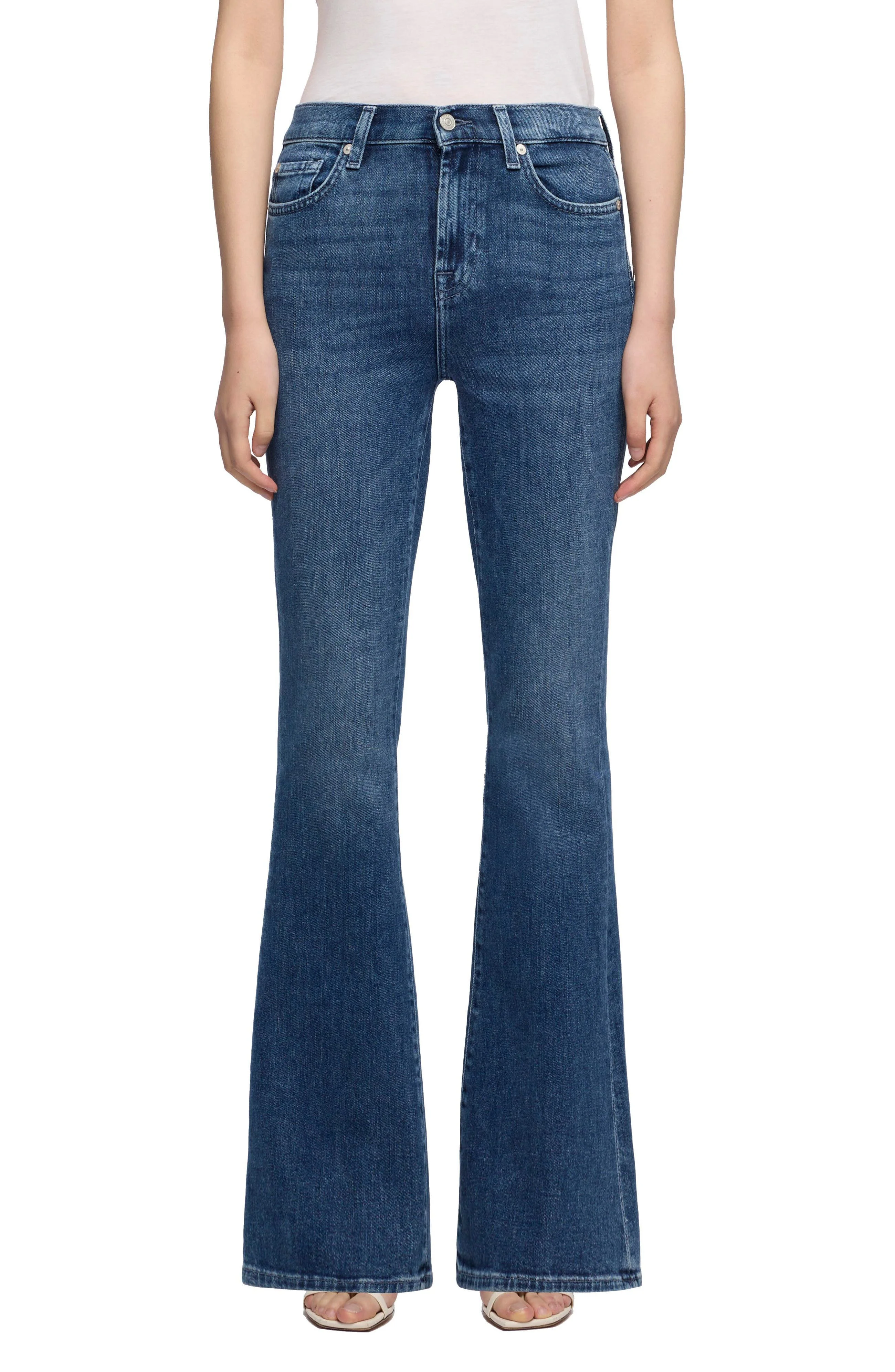 7 For All Mankind Ali Flare Jeans in Flux at Nordstrom - 1