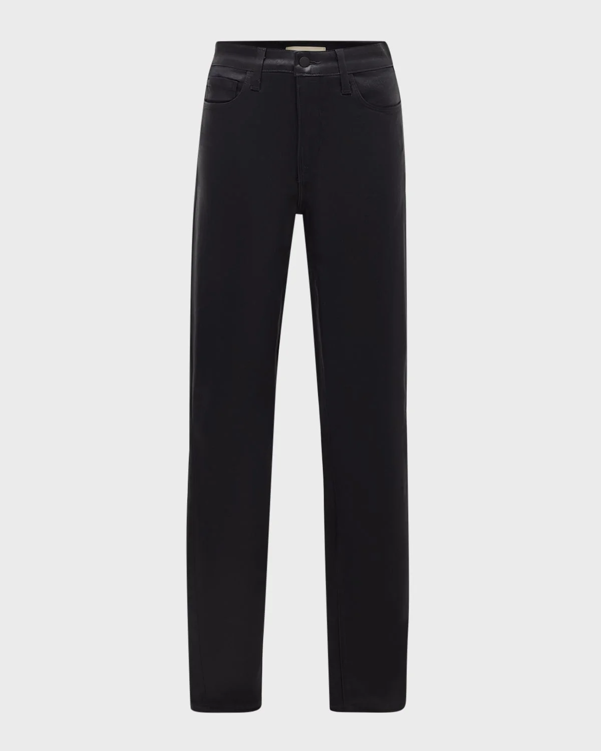 Marguerite Coated Modal Denim High-Rise Skinny Jeans - 1