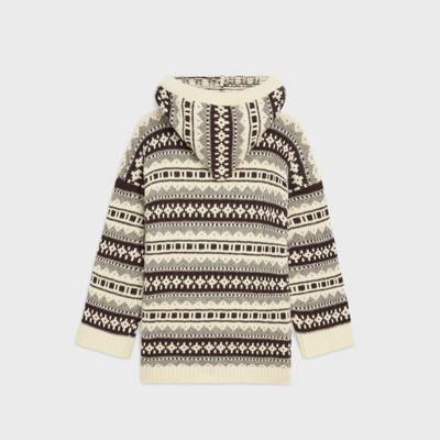 CELINE OVERSIZED SHETLAND BAJA PULLOVER outlook