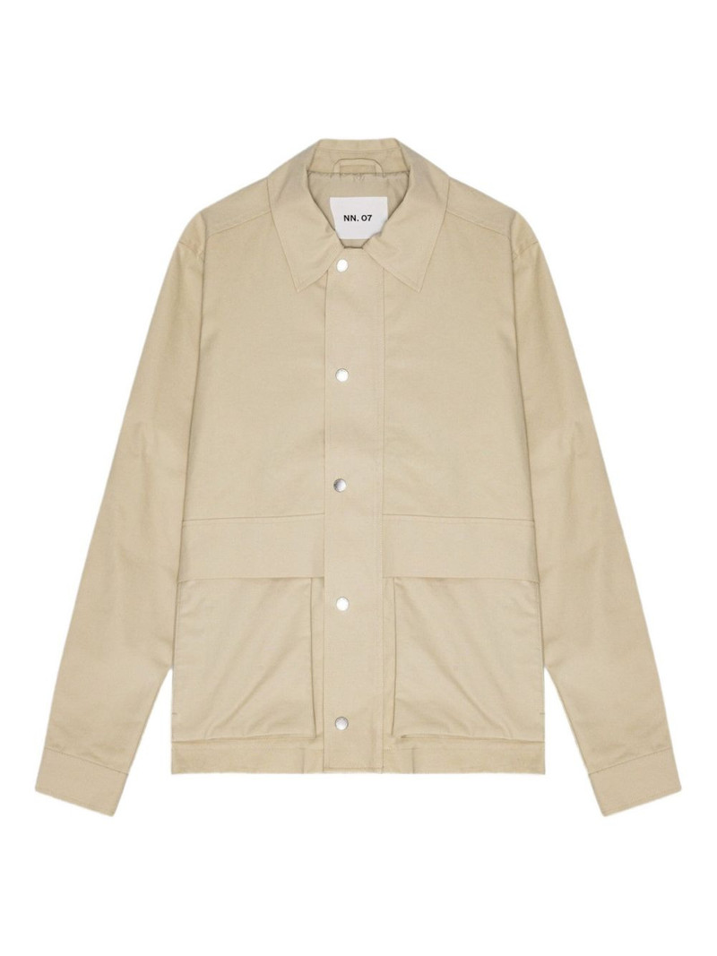 Paulo press-stud overshirt 1