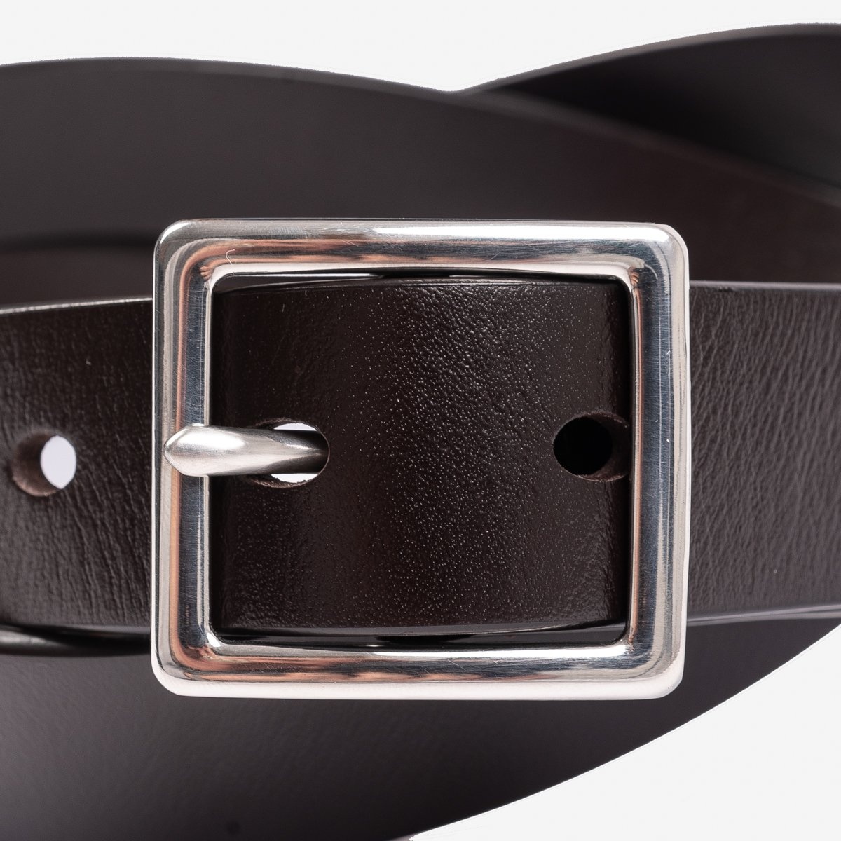 OGL Single Prong 1.1" Scout Leather Belt - Brown - 2