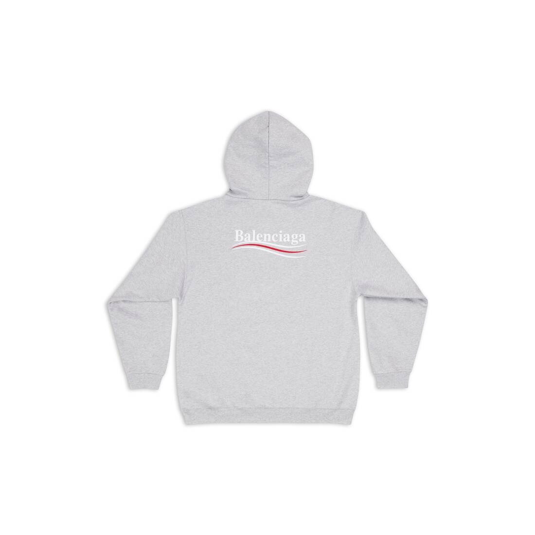 Logo Hoodie Medium Fit in Grey/black