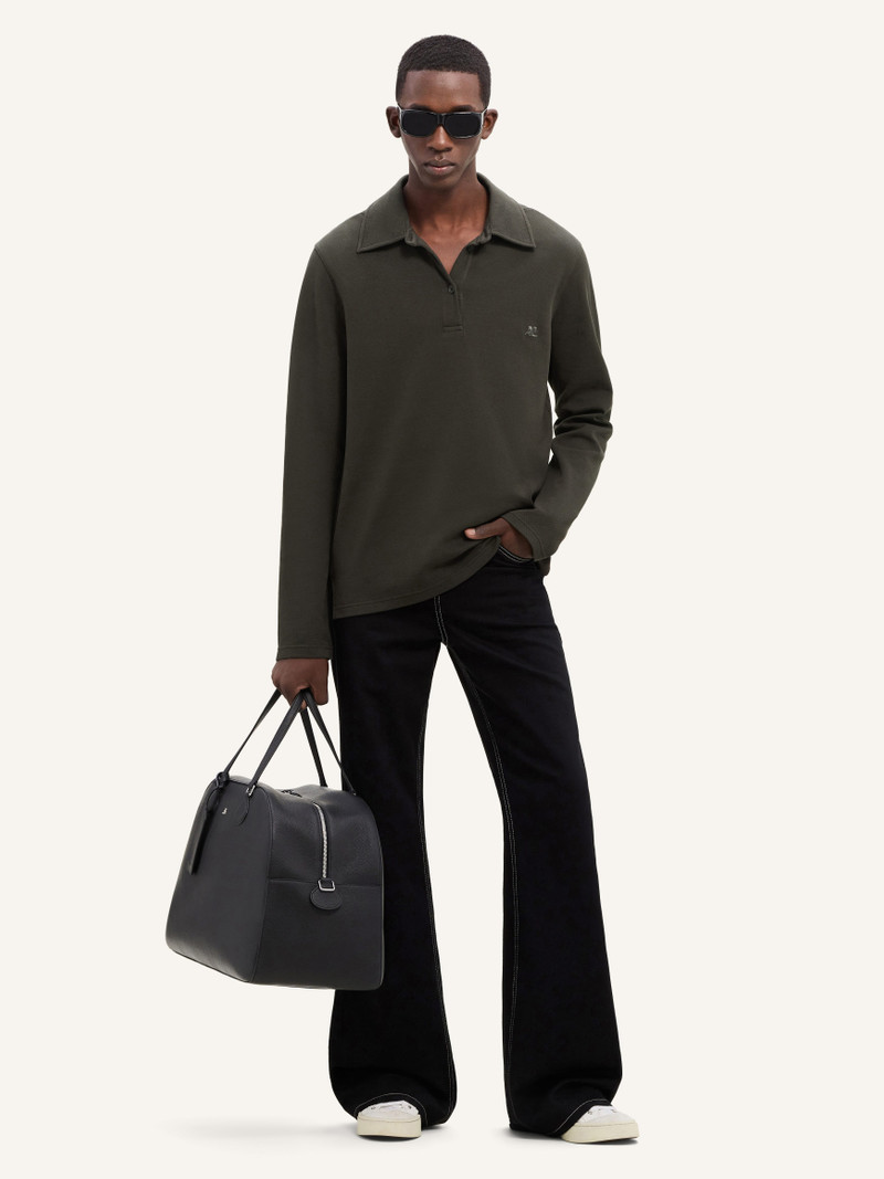 courrèges HAMMER TOPSTITCHED DENIM BAGGY PANTS outlook
