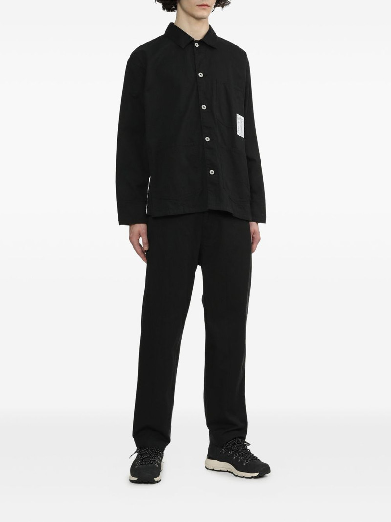 NEIGHBORHOOD patch-pocket button-front shirt jacket outlook