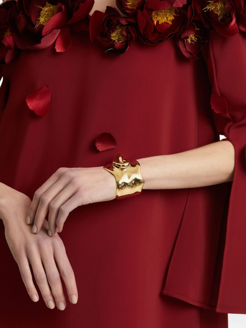 knot-detail cuff bracelet - 2