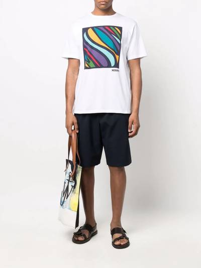 Missoni graphic logo-print short-sleeve T-shirt outlook