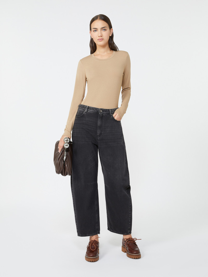 WEEKEND Max Mara MULTIE Stretch jersey basic T-shirt outlook