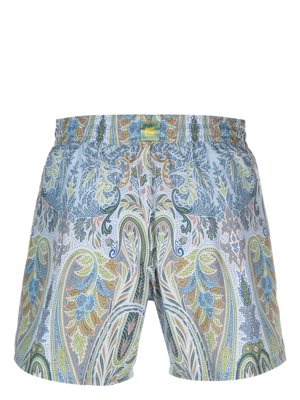 graphic-print drawstring swim shorts - 2