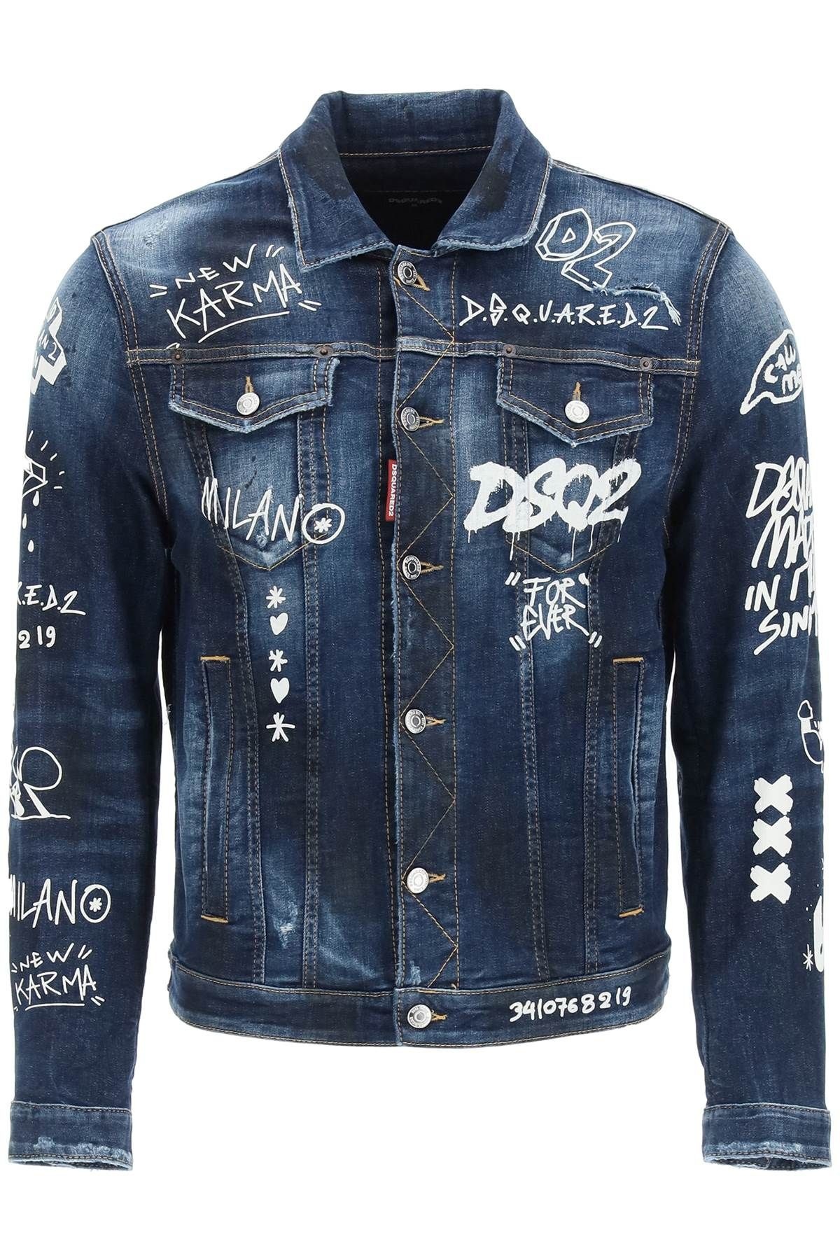 GRAFFITI DAN JEAN JACKET - 1