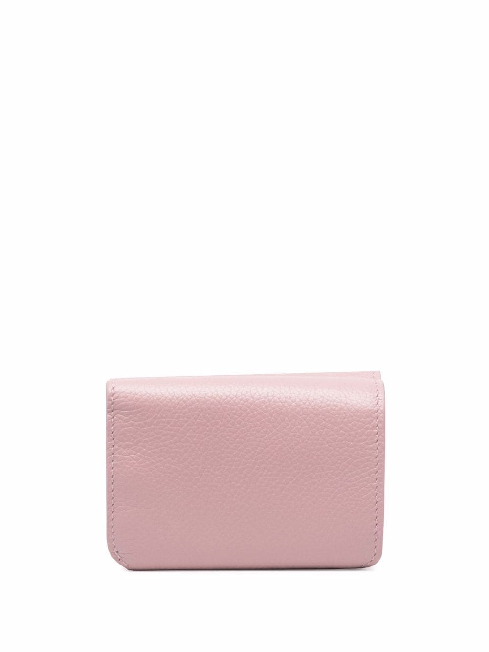 Cash two-tone pebbled-texture purse - 2