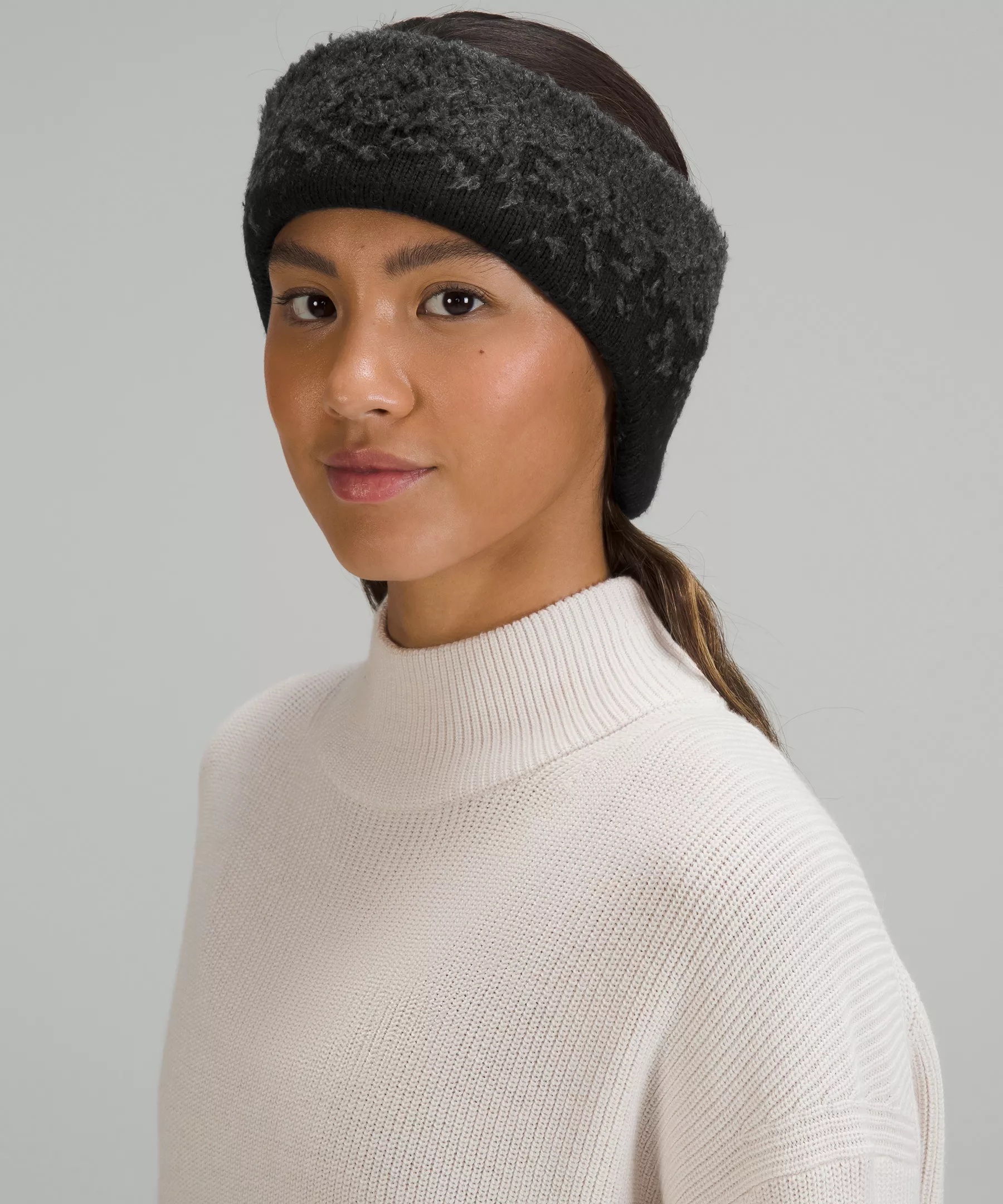 Women's Ombre Knit Textured Ear Warmer - 2