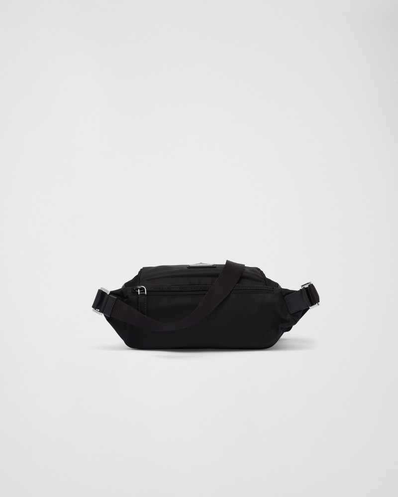 Re-Nylon and Saffiano leather shoulder bag 4